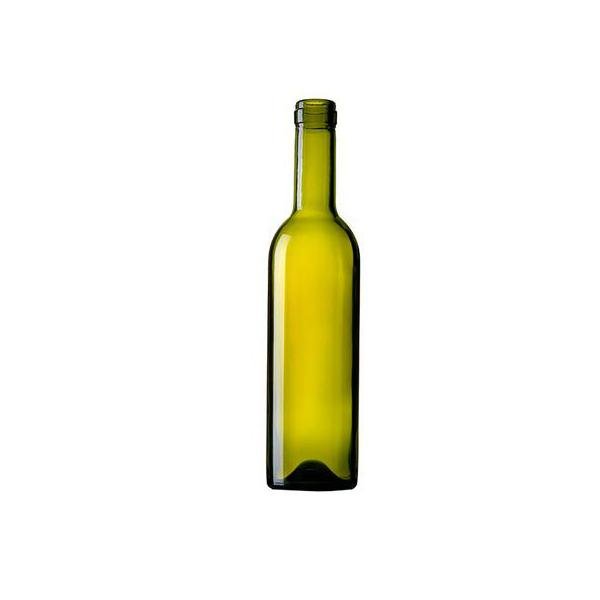375ml bordeaux wine glass bottle dark green