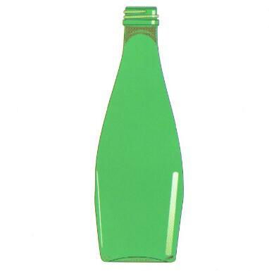 330ml beverage mineral water glass bottle green