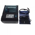 Thermal receipt printer or barcode label printer with USB port 3