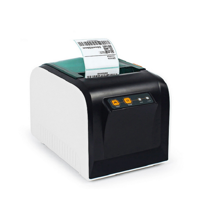 Industrial thermal printer 80mm Sticker Printing Machine With USB Serial Port 