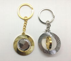 Personal fashion metal souvenir key chain with custom design