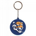 Hot selling fashion PVC keychain in China