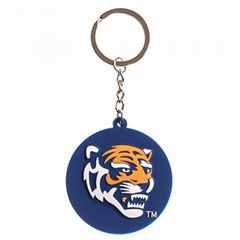 Hot selling fashion PVC keychain in China