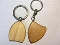 Personalized fashion custom wood keychain 2