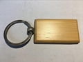Personalized fashion custom wood keychain 3