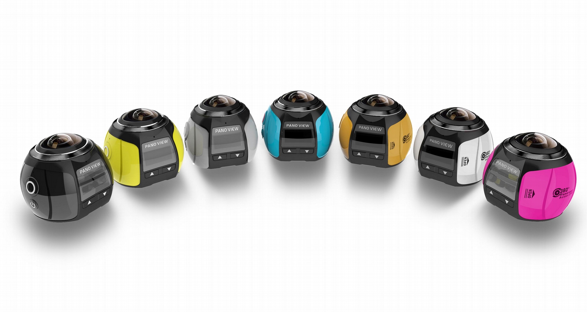 360度vr全景相機4K拍攝1080p多種3D預覽8G廣角wifi運動攝像機 4