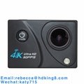 2 Inch LTPS 4K 30FPS Night Vision LED Touch SOS Action Camera 3
