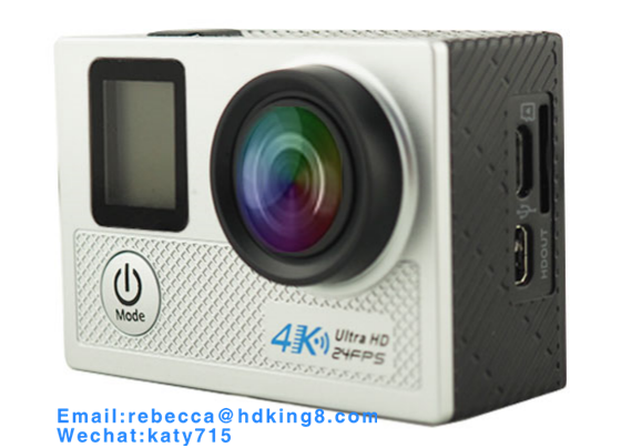 NTK96660两英寸wifi无线运动相机带2.4G RF防水遥控(