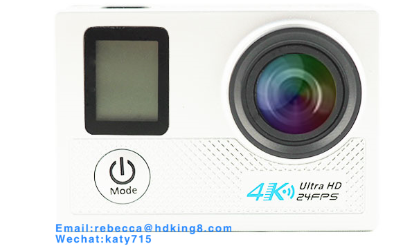 NTK96660两英寸wifi无线运动相机带2.4G RF防水遥控( 2