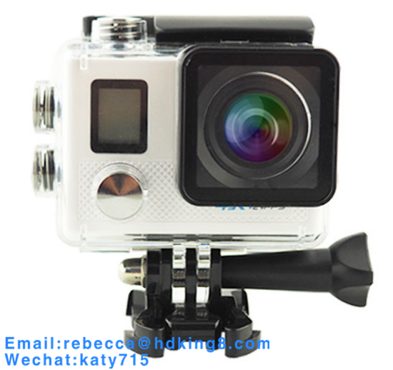 NTK96660两英寸wifi无线运动相机带2.4G RF防水遥控( 4