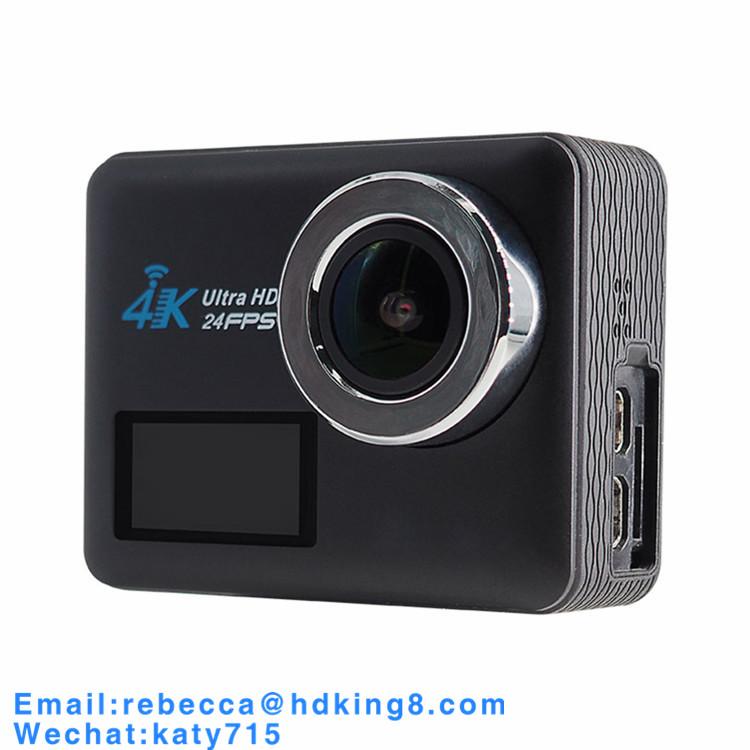 2.31寸4K 24帧3.8V 1200MA防水型运动相机带触摸屏 4