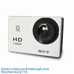 1080P Action Camera H.264 Support Android and IOS