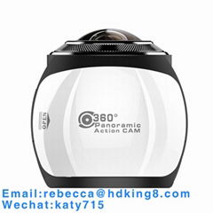 360 Degree VR Panoramic Action Camera