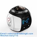 360 Degree VR Panoramic Action Camera with HDKing V1A 5