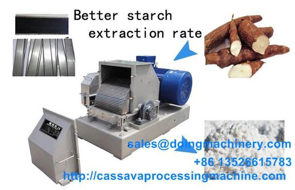 Cassava starch production machine