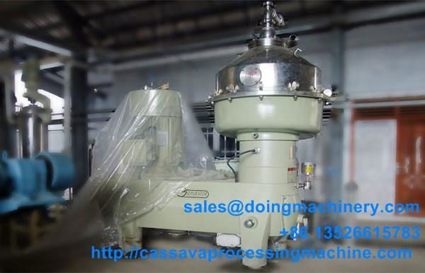 Cassava starch production machine 4