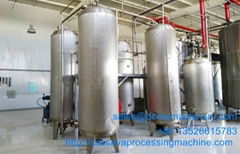 High fructose corn syrup manufacturing process fructose machine