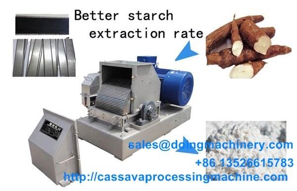 Industrial cassava milling machine sale