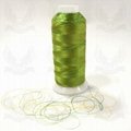 100% multi dyed viscose rayon embroidery thread