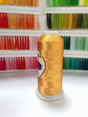 100% dyed polyester embroidery thread