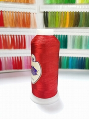 100% dyed polyester embroidery thread