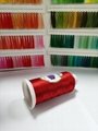 100% dyed polyester embroidery thread 