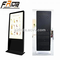 98 inch TFT LCD Digital Signage display indoor Floor Standing adverting panel