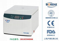 TG16 Tabletop High Speed Centrifuge