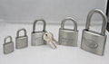  Arc Shape Stainless Steel Padlock 1