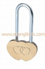 BRASS TRAVEL PADLOCK