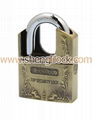 ZINC ALLOY SHACKLE PROTECTED ATOM PADLOCK  1