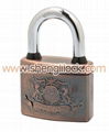 PLASTIC COVER ARC SHAPE ATOM PADLOCK