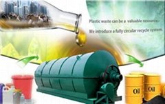 Intermittent waste plastics pyrolysis equipment 
