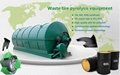 Basic  waste tire pyrolysis oil  equipment for sale