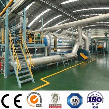 Industrial Continuous Scrap Tyre Pyrolysis Production Line 3