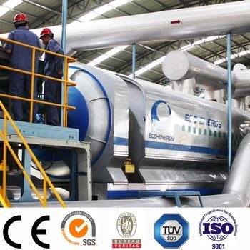 Industrial Continuous Scrap Tyre Pyrolysis Production Line 4