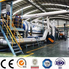 Industrial Continuous Waste Plastic Pyrolysis Production Line