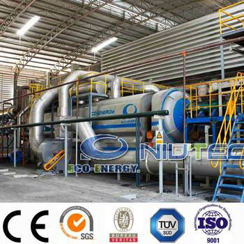 Industrial Continuous Waste Plastic Pyrolysis Production Line 2