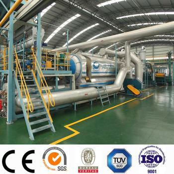 Industrial Continuous Waste Plastic Pyrolysis Production Line 5