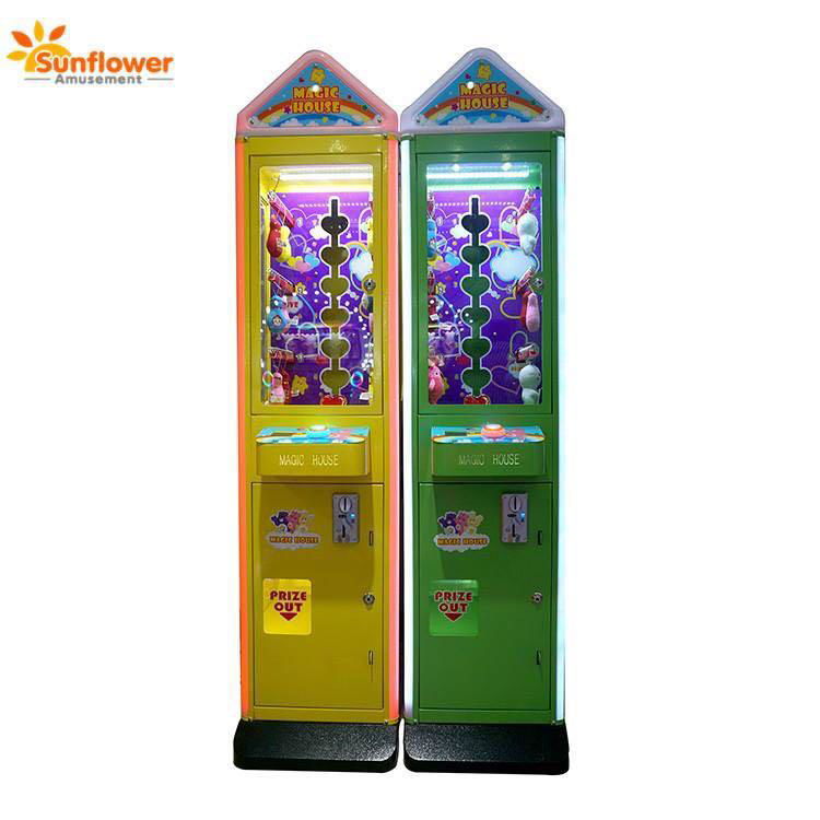 Sunflower Magic House Mini Key Master Game Machine Push Win Gift Toy Vending Mac