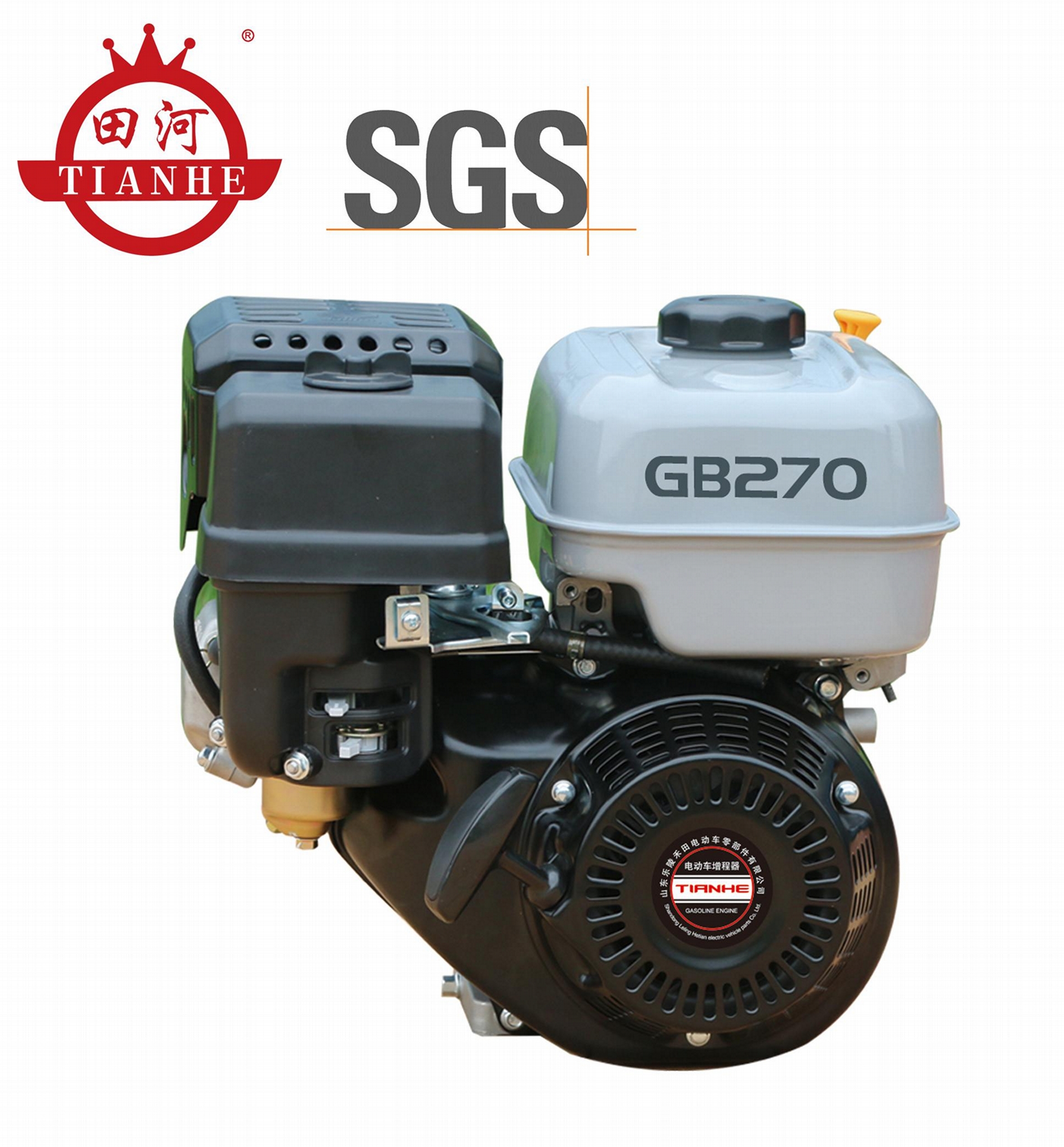 SGS Approved Energy Saving 6KW DC Output Electric Cars Gasoline