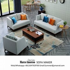 Alibaba living room furniture sofa sets modern new design cheap fabric L shaped 