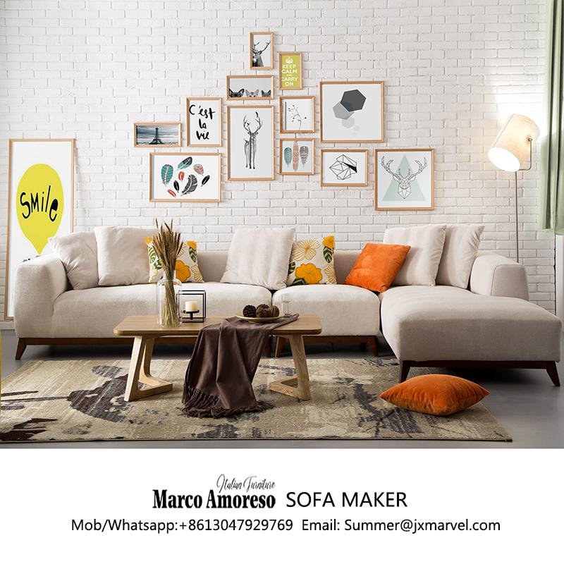 import furniture from china fabric sofa l shaped sofa sectional sofa