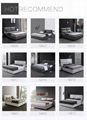 Alibaba wholesale genuine leather bed