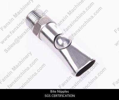 Stainless steel 201/304 bite nipple drinker  for sows and boars 2