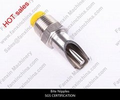 1/2" thread connection nipple drinker for piglet