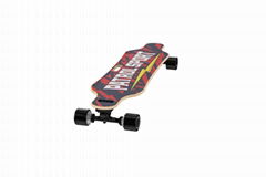 Portable smart posture control electric skateboard 