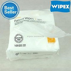 economic disposable non wove spunlace medical care and patient wipes