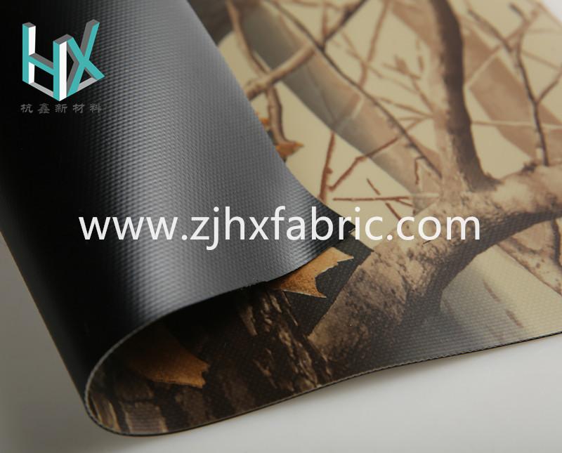 Military Camouflage PVC Coated Fabric Inflatable Boats Fabric 