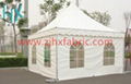 White Fabric Tent Awning Canvas Cover Tarpaulin 1